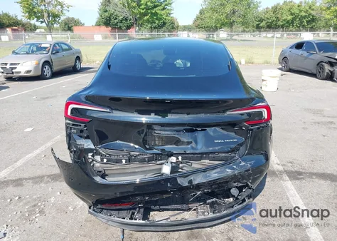 2025 Tesla Model 3 Long Range All-Wheel Drive из США, поврежденный, VIN 5YJ3E1EB5SF926431